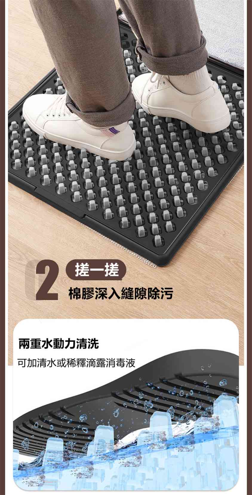 3D消毒擦鞋地氈
