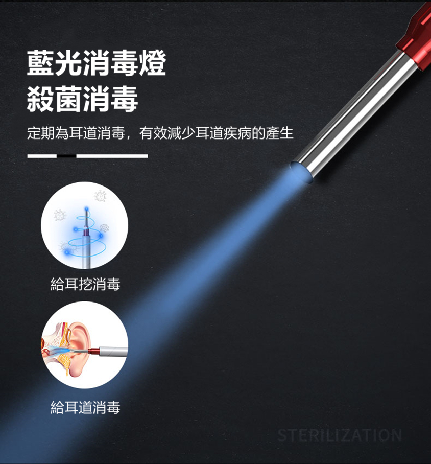 OTOSCOPE智能定向可視消毒採耳器 HOMECITY