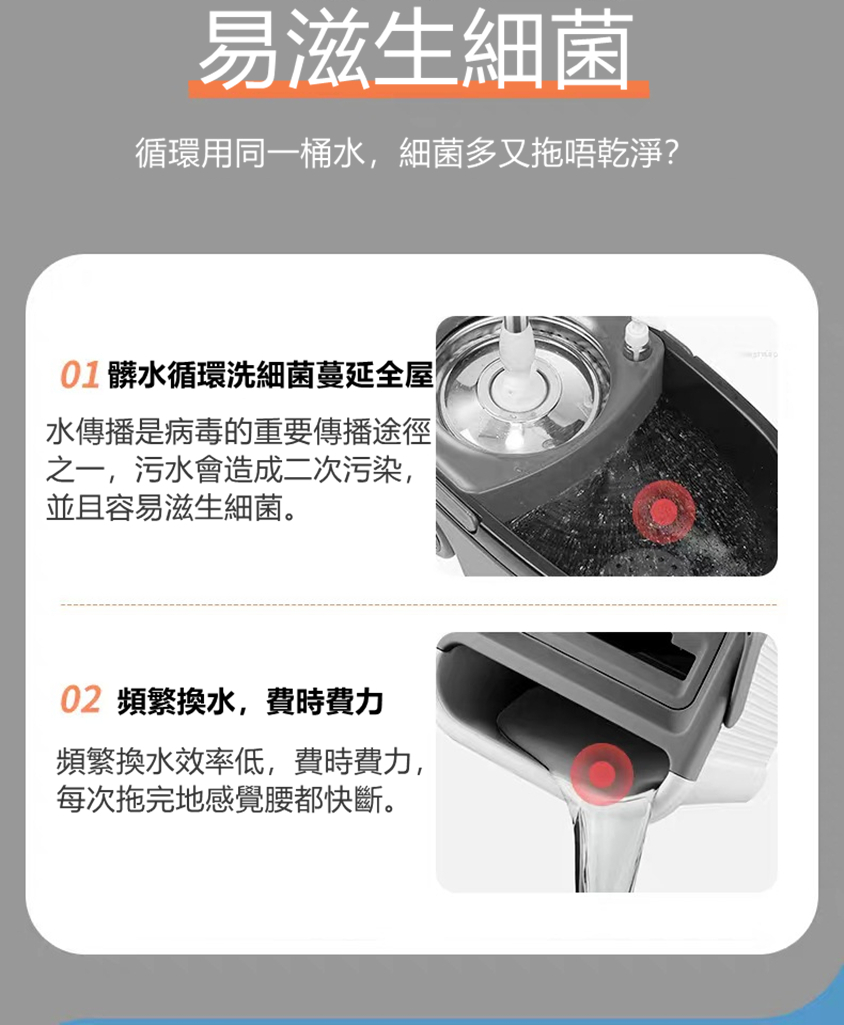 髒污分隔地拖王 HOMECITY