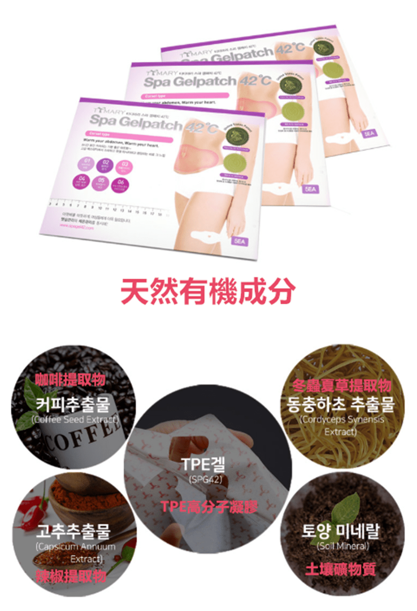 韓國纖腰燃脂貼