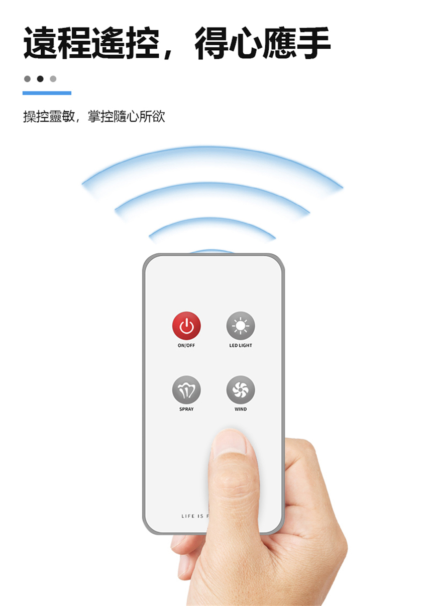 日本Yohome折疊加濕風扇