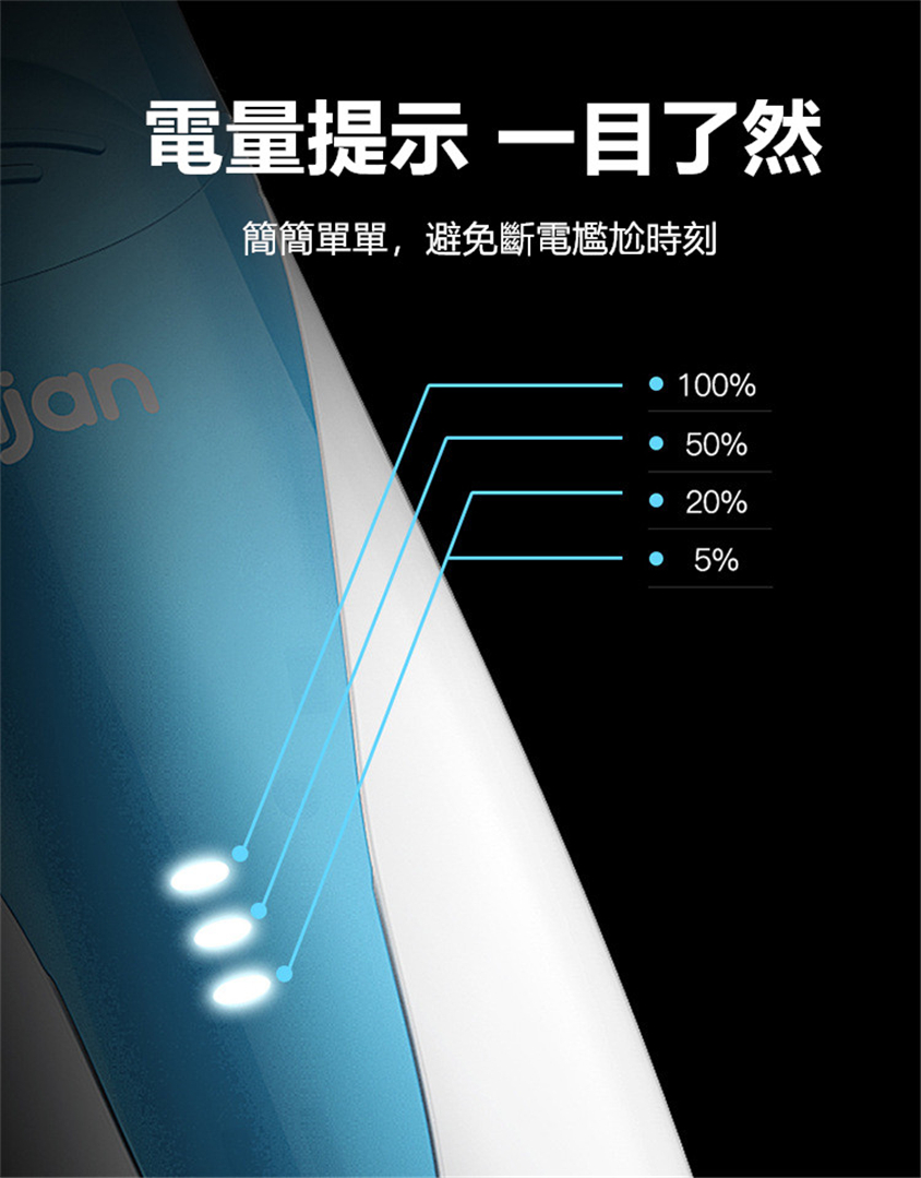 Yijan防水吸髮理髮器