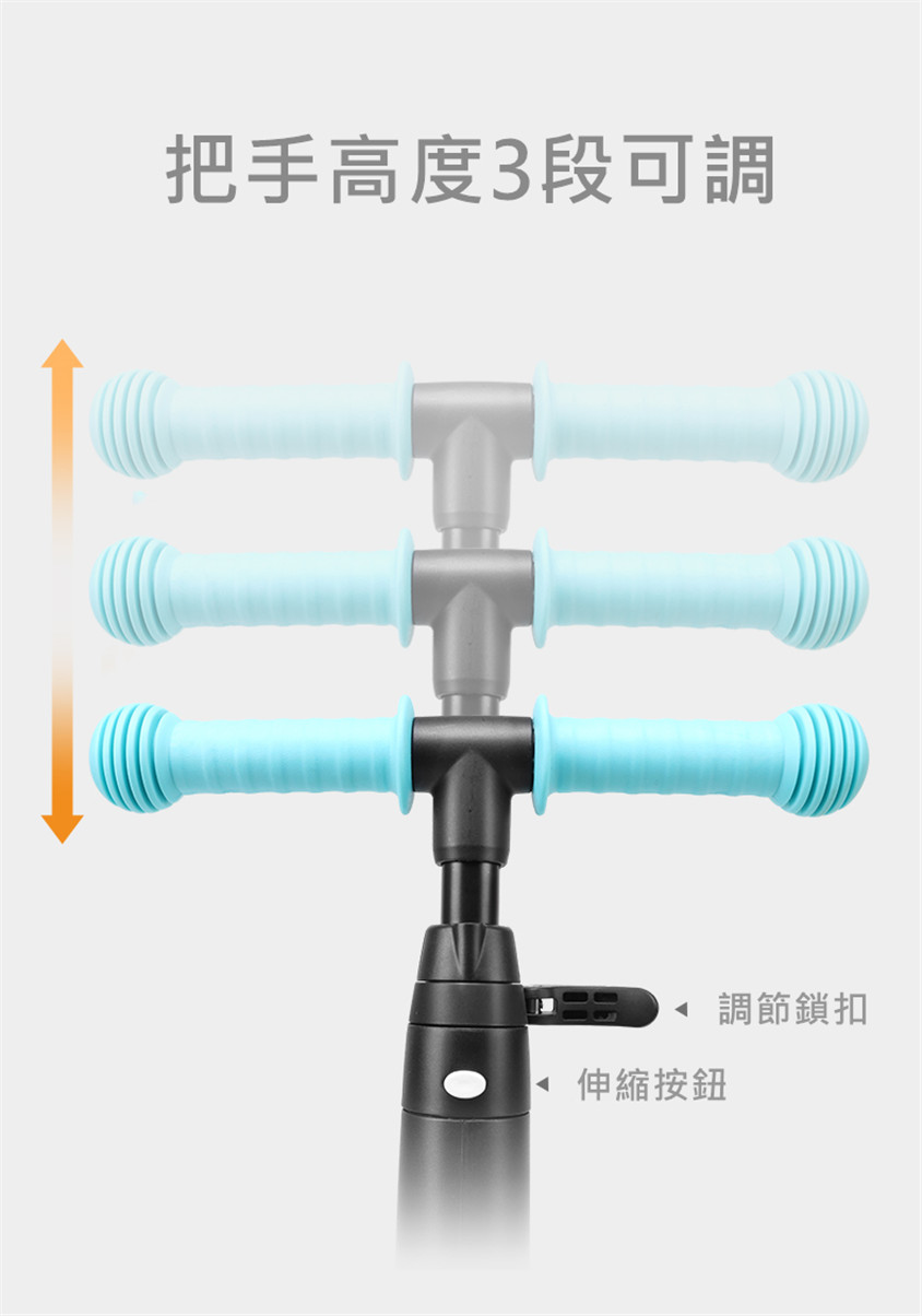 nadle三合一兒童滑板車