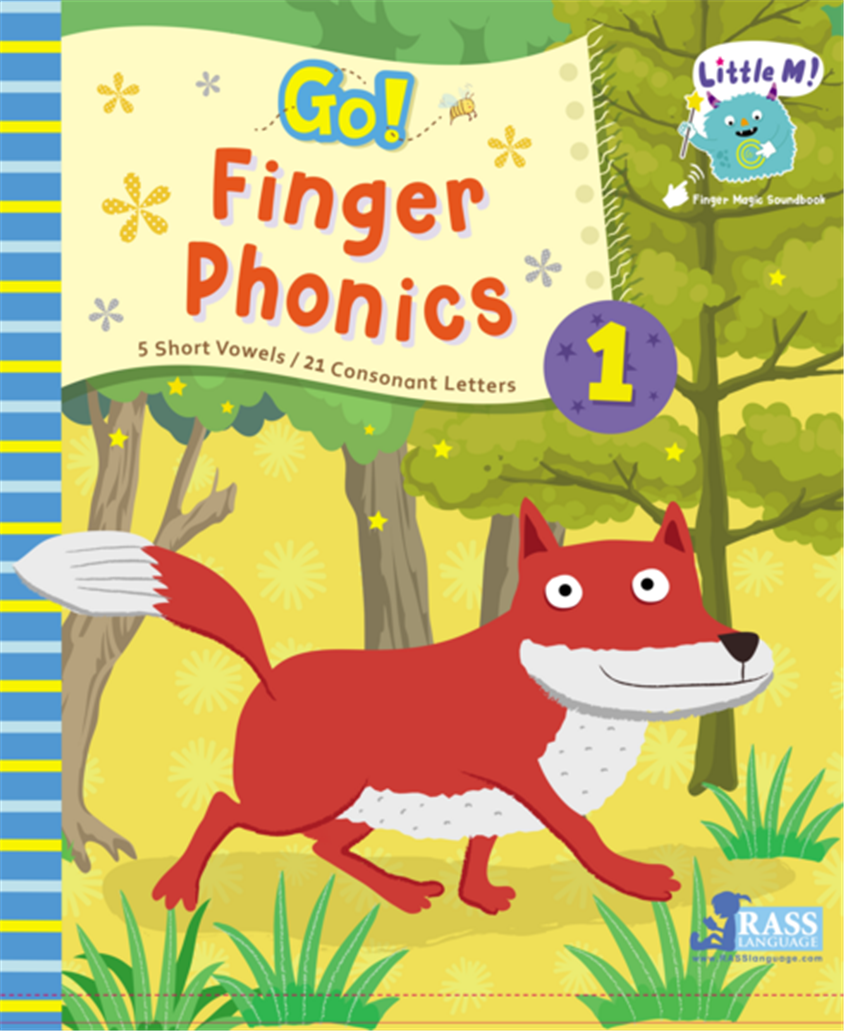 香港RASSLanguage手指點讀書套裝GO!FingerPhonics