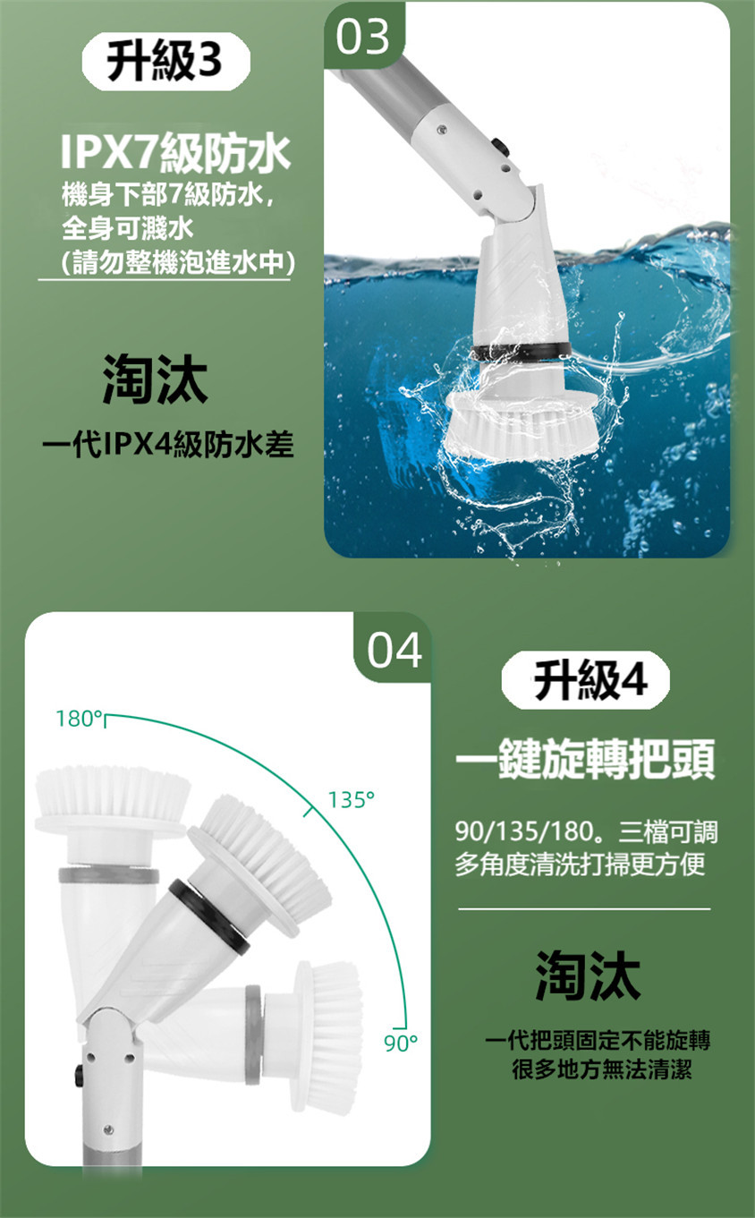 萬用無線電動清潔刷