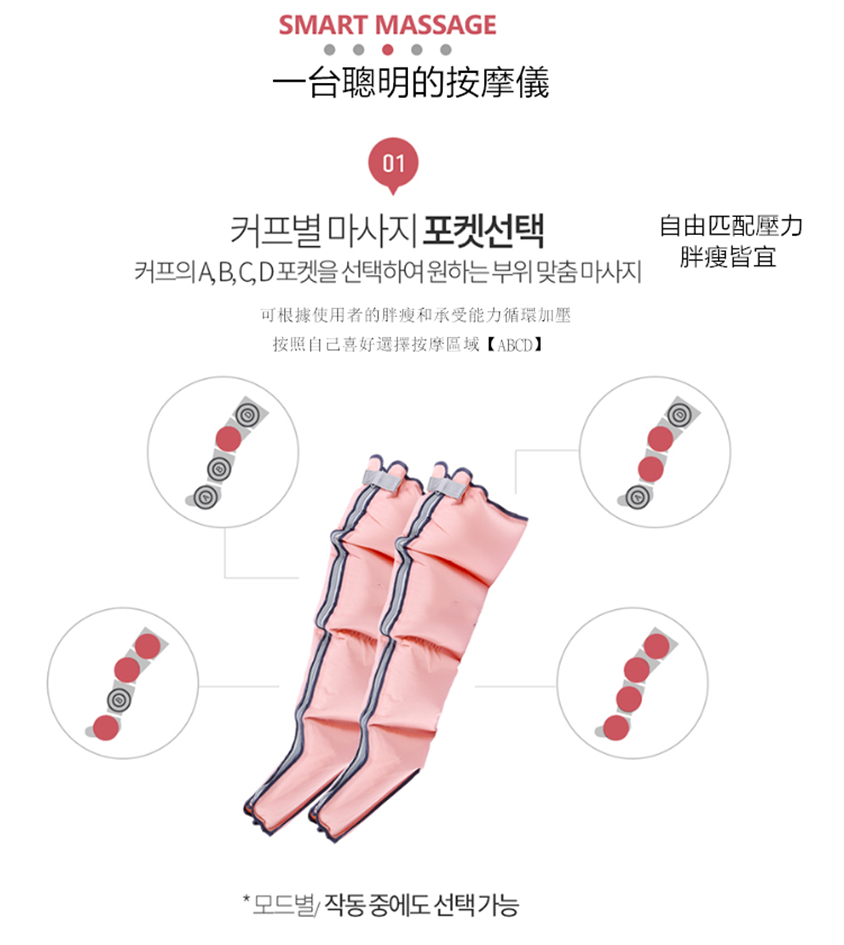 360°全方位按摩儀