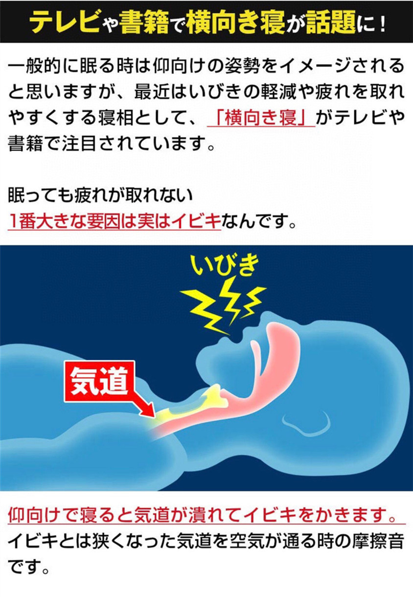 日本GOKUMIN極眠止鼾枕