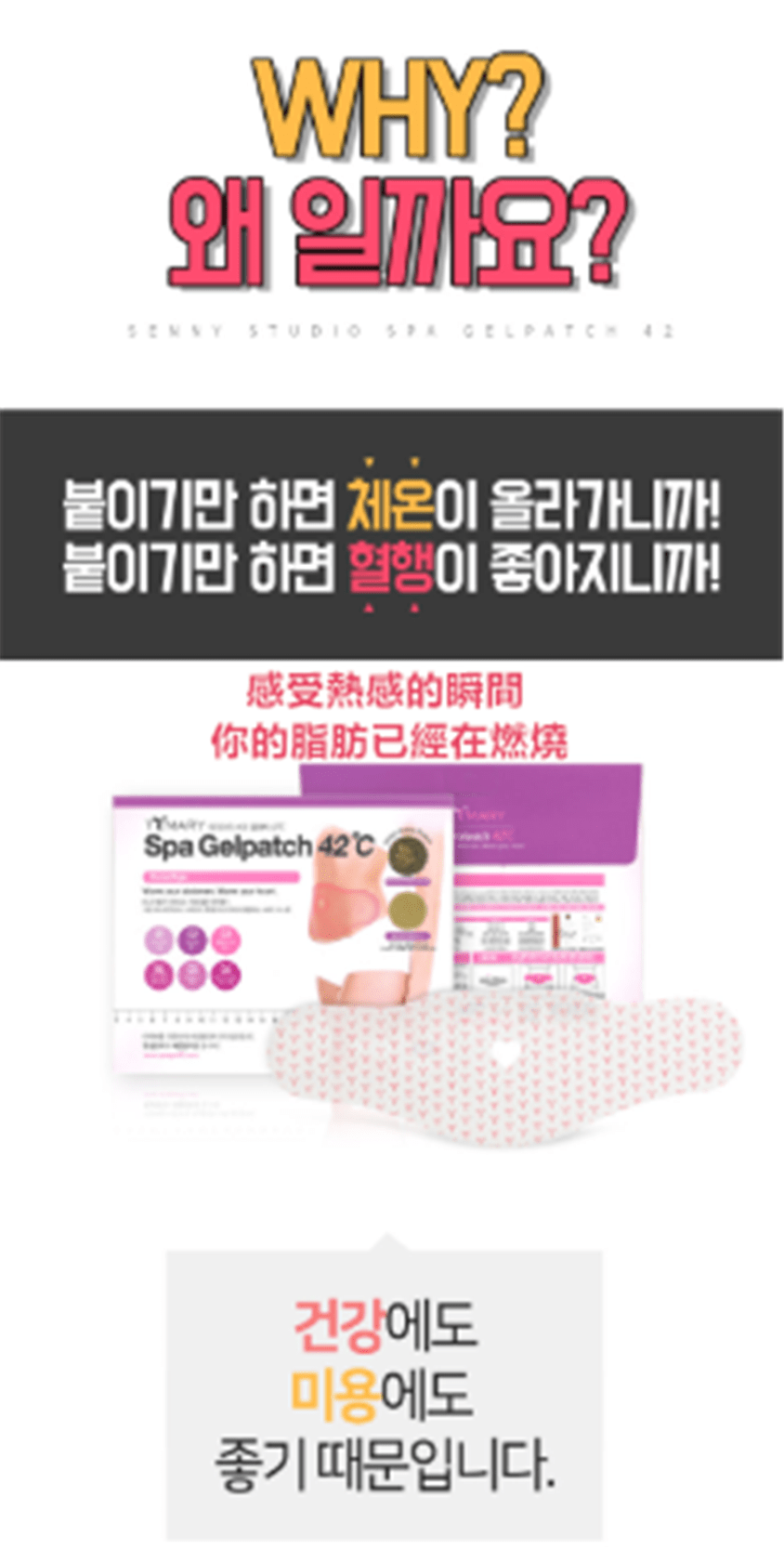 韓國纖腰燃脂貼