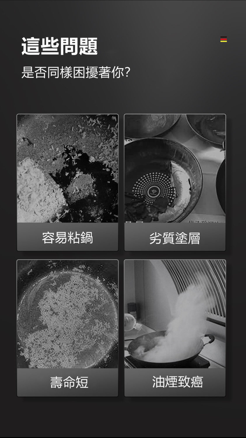 德國SASIT雙面花紋不鏽鋼不粘炒鍋
