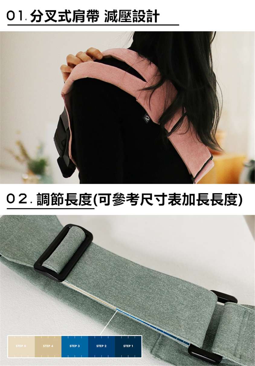 韓國GooseketAnayo2嬰兒單肩背帶