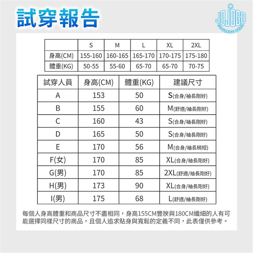 台灣JOJOGO防水防曬冰絲外套