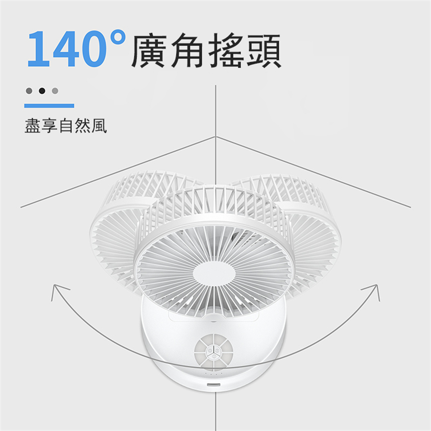 日本Yohome折疊加濕風扇搖頭款