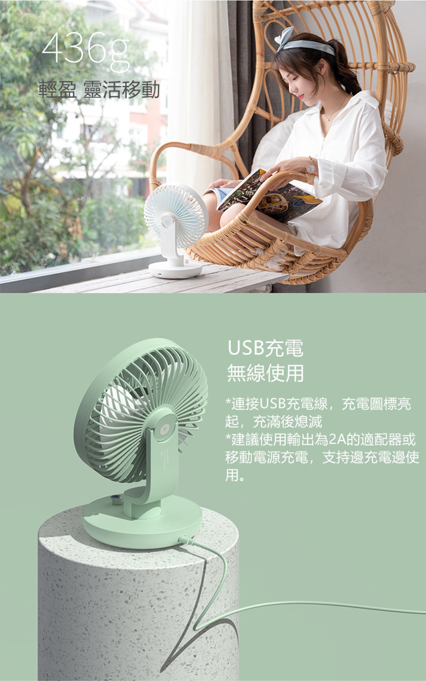 Ballet無缐座枱風扇
