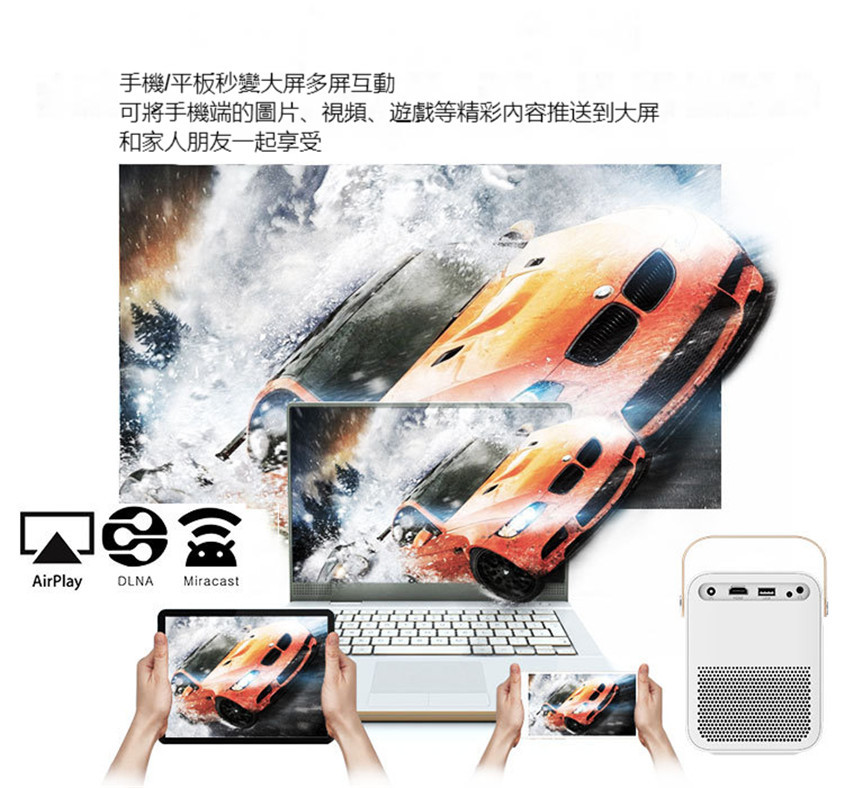 NEWEDO高清1080P小型投影儀
